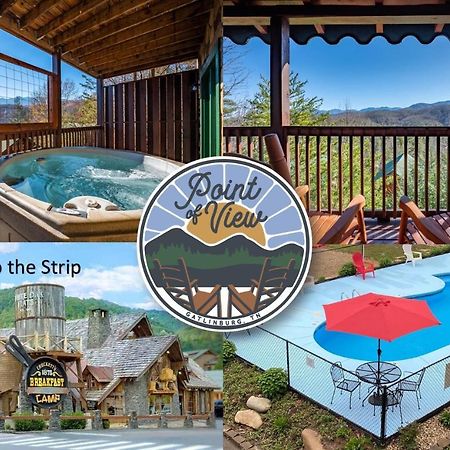Spacious Smokies Cabin - Hot Tub With Mountain Views 蓋特林堡 外观 照片