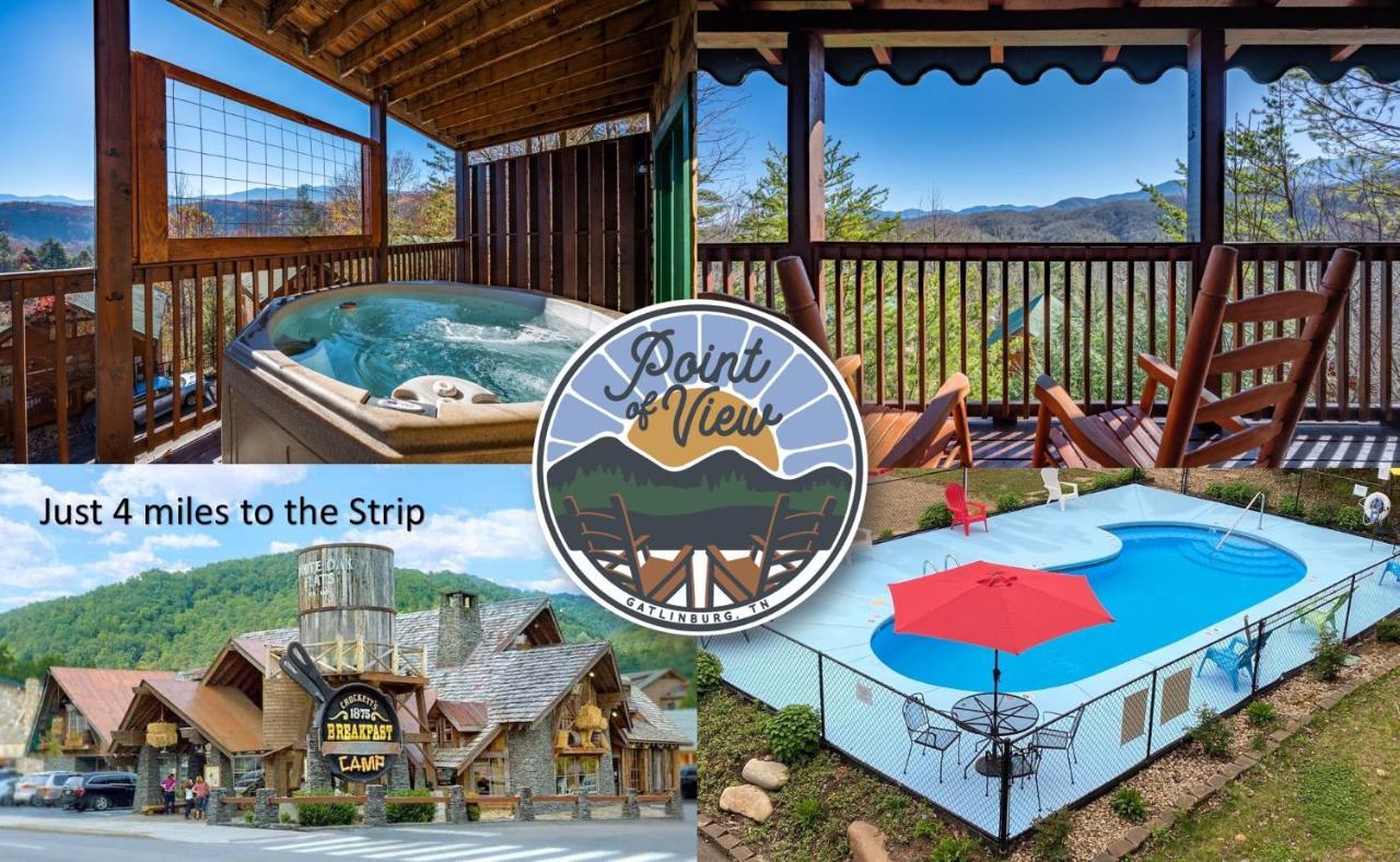 Spacious Smokies Cabin - Hot Tub With Mountain Views 蓋特林堡 外观 照片