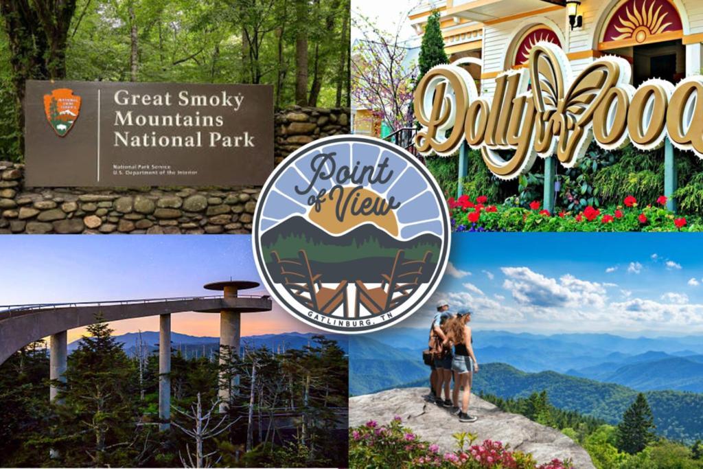 Spacious Smokies Cabin - Hot Tub With Mountain Views 蓋特林堡 外观 照片